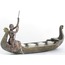 WISE Veronese Serisi-WISE KAYIK İÇİNDE KADIN MUMLUK BRONZ-17,5*39,5*11 CM