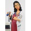 FORCHINO-Forchino Biblolar-FORCHINO MADAM DOKTOR KÜÇÜK-9x9x24 CM-JFO84006