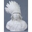 VERONESE BİBLOLAR › Wise Porselen-PORSELEN KIZILDERILI SEF BUST-18,5*10,5*24,5 CM-JCP30047AA