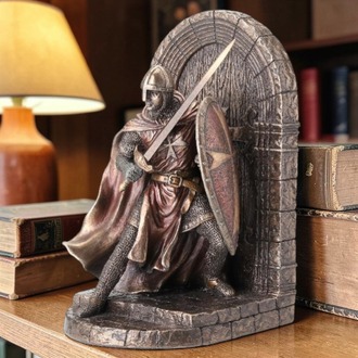 Wise Veronese Şövalye Kitap Stop Biblo 12,5x11x19,5 cm Dekoratif Obje