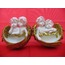 Melek Figürler-QQC 2Lİ DUVAR MOTİFİ MELEK>>11X5.5X11.7 CM