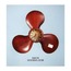 Marine Saat-Z&A PERVANE DUVAR SAATİ>>32×28×5.5 cm