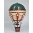 Jayland Metal Eskitilmiş Retro Yeşil Sıcak Hava Balonu-Jayland Serisi-34*22*22 CM
