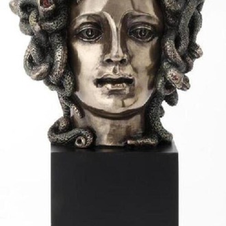 VERONESE BİBLOLAR-Wise Mitoloji & Tarih-KAİDELİ MEDUSA-10,5x9,8x21 CM-JWU77631A4
