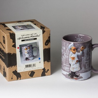 Forchino Mug Aşçı Biblo 12x8 cm Sertifikalı Özel Koleksiyon