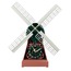 HEDİYELİK › KARIŞIK › Çark Saatler>>MKC Değirmen Masa Saati-40*37*15 CM