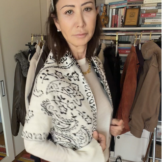 Jami Çift taraflı Üçgen Şal