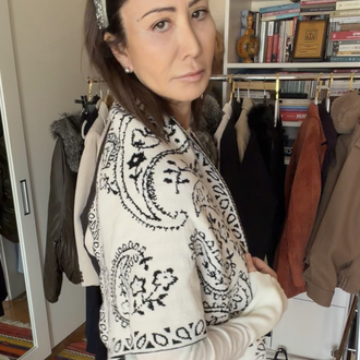 Jami Çift taraflı Üçgen Şal