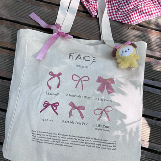 Küçük Boy Face Totebag