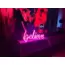 Belive Neon Duvar Dekoru
