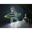 Surf Yapan Adam Neon Duvar Dekoru
