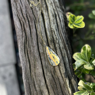 Bumblebee Jasper | Yaban Arısı Jasper Kolye