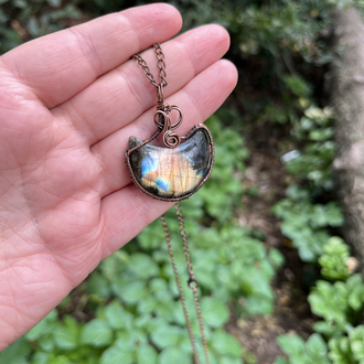 Labradorite Kolye