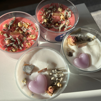 Doğal Vegan Soya Mum