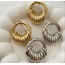 Spiral halka vintage gold