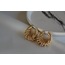 Gold Halka Detaylı Küpe