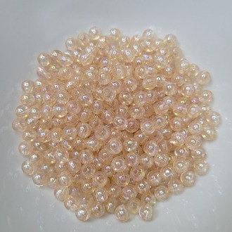 Sedefli Şeffaf Nude 6mm Akrilik