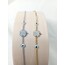 B1033 Nazarlıklı Yonca Bileklik (Gold/Silver)