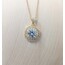 L1009 Kare Zirkon Kolye Gold