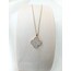 L1005 Zirkon Yonca Kolye