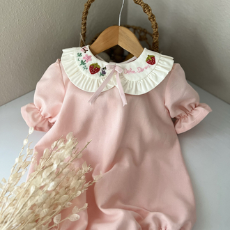 Çilekli Romper