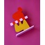 "WAFFLE - SPRINKLED" Ahşap Totem / Mini Heykel