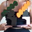 "A WEIRD TREE" Ahşap Totem / Mini Heykel
