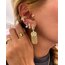 Flower baget piercing