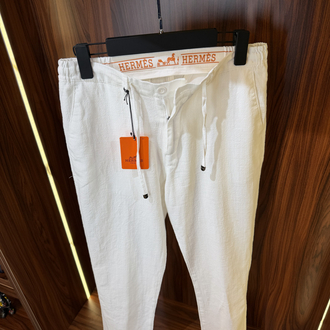 Hermes Premium Keten Pantolon T-1