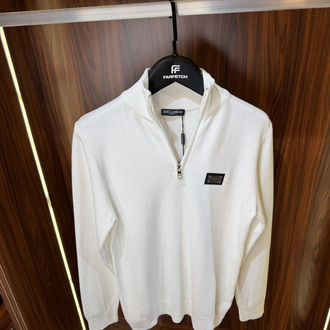 Dolce Gabbana Yarım Fermuarlı Premium Sweatshirt T-1