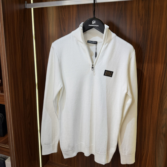 Dolce Gabbana Yarım Fermuarlı Premium Sweatshirt T-1
