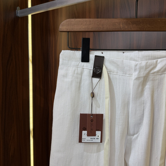 Loro Piana Premium Keten Pantolon T-1