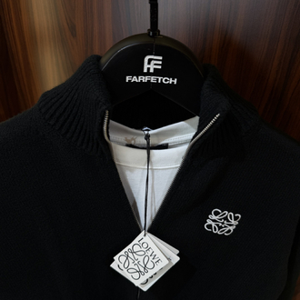 Loewe Premium Tam Fermuarlı Hırka T-1