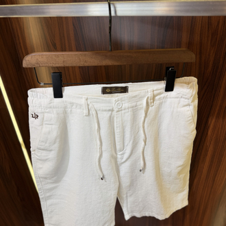 Loro Piana Premium Keten Şort T-1