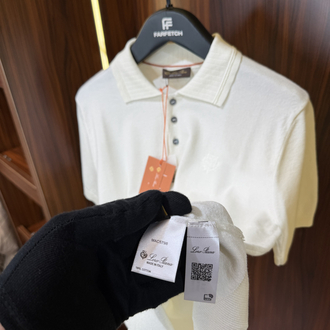Loro Piana Polo Yaka Premium Triko T-1