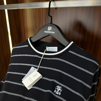 BRUNELLO Premium Pamuk Sweatshirt T-1