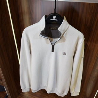 Loro Piana Yarım Fermuarlı Premium Sweatshirt T-1