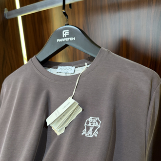 BRUNELLO CUCINELLI Premium  Pamuk Tshirt  T-1