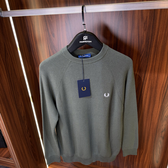 FRED PERRY Premium Pamuk Sweatshirt T-1