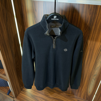 Loro Piana Yarım Fermuarlı Premium Sweatshirt T-1