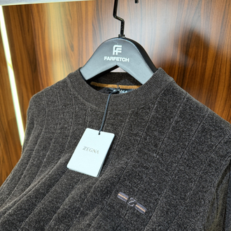 Zegna Premium Pamuk Sweatshirt T-1