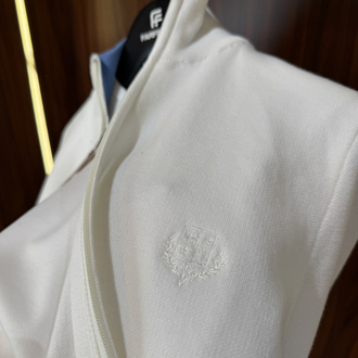 Loro Piana Premium Pamuk Tam Fermuarlı Hırka T-1