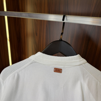 Loro Piana Yarım Fermuarlı Polo Yaka Premium Triko Tshirt T-1