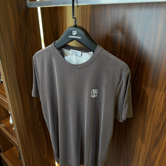BRUNELLO CUCINELLI Premium  Pamuk Tshirt  T-1