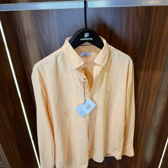 Hermes Premium Pamuk Keten Gömlek T-1