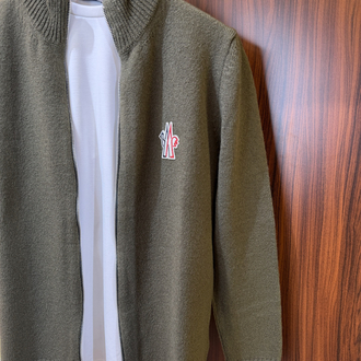 Moncler Premium Tam Fermuarlı Hırka T-1