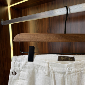 Loro Piana Premium Keten Şort T-1