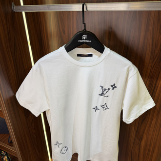 Louis Vuitton Premium Pamuk Tshirt T-1