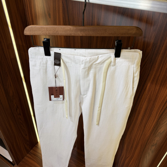 Loro Piana Premium Keten Pantolon T-1