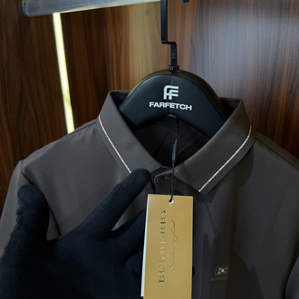 Burberry Premium Pamuk Polo Yaka İthal Tshirt T-1